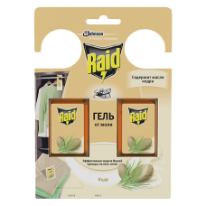 Raid Гель Антимоль Кедр 3г