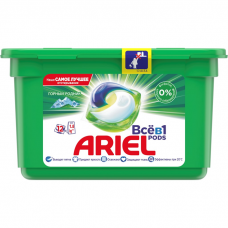 ARIEL Автомат Гель LiquidCaps (капсулы) Горный родник 12*25г
