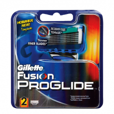 Gillette Сменные кассеты для бритья Fusion ProGlide 2шт Gillette Сменные кассеты для бритья Fusion ProGlide 2шт