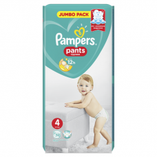 PAMPERS Pants Maxi Подгузники-трусики 52шт
