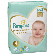 PAMPERS Подгузники Premium Care Maxi 37шт