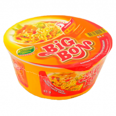 BIGBON Лапша Курица + соус Сальса в чашке 85г