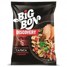 BIGBON Лапша Сальса по Мексикански с курицей 95г