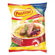 Роллтон Вермишель быстрого приготовления с Говядиной 60г
