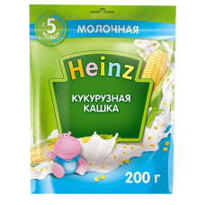 HEINZ Каша молочная кукурузная 200г