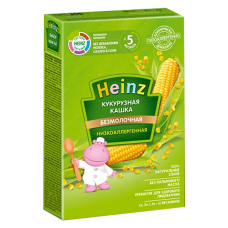 HEINZ Каша безмолочная низкоаллергенная кукуруза 200 г
