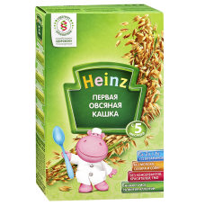 HEINZ Каша безмолочная Первая овсянка-пребиотик 180г