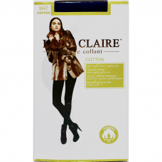 LADY CLAIRE Колготки 160 DEN цвет Черный Размер 5/6 XL-XXL