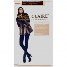 LADY CLAIRE Колготки THERMO цвет Черный Размер 4/L