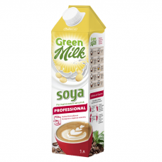 Green Milk Напиток из сои обогащенный кальцием и витаминами Soya Professional 1л