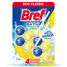 Bref 2*51г Средство для очищения унитаза Лимонная Свежесть 