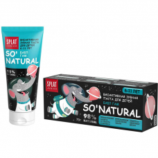 Splat Junior Bubble Gum Детская зубная паста защита от бактерий и кариеса 73мл