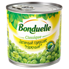 Bonduelle Зеленый горошек Нежный 425мл