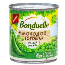 Bonduelle Горошек молодой 212мл