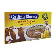 Gallina Blanca Бульон говяжий 8*10г Gallina Blanca Бульон говяжий 8*10г