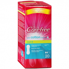 Carefree Cotton 20шт Ежедневные гигиенические прокладки 