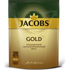 Jacobs Gold Кофе растворимый 140г