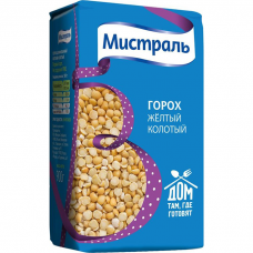 Мистраль Горох желтый колотый 900 г
