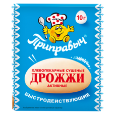 Приправыч Дрожжи быстродействующие 10г Приправыч Дрожжи быстродействующие 10г