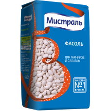 Мистраль Фасоль белая для гарниров и салатов 450 г