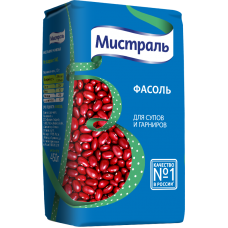 Мистраль Фасоль красная для супов и гарниров 450 г