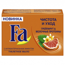 FA Кусковое мыло Грейпфрут и Молочные протеины 90г