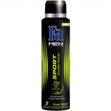 FA Sport Double Power Power Boost 150мл Дезодорант для мужчин Аэрозоль FA Sport Double Power Power Boost 150мл Дезодорант для мужчин Аэрозоль