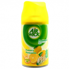 Air Wick 250мл Освежитель воздуха Лимон и женьшень сменный баллон 