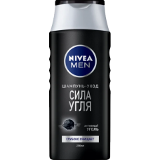 Nivea Men Шампунь-уход Сила угля 250мл