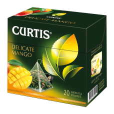 Curtis Delicate Mango Green пакетированный чай 20пак